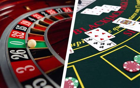 roulette and blackjack